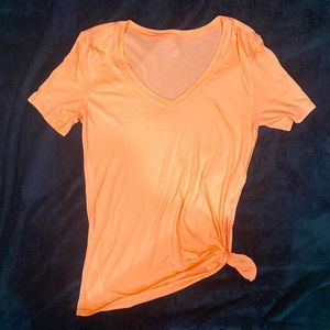 Love v neck t shirt.